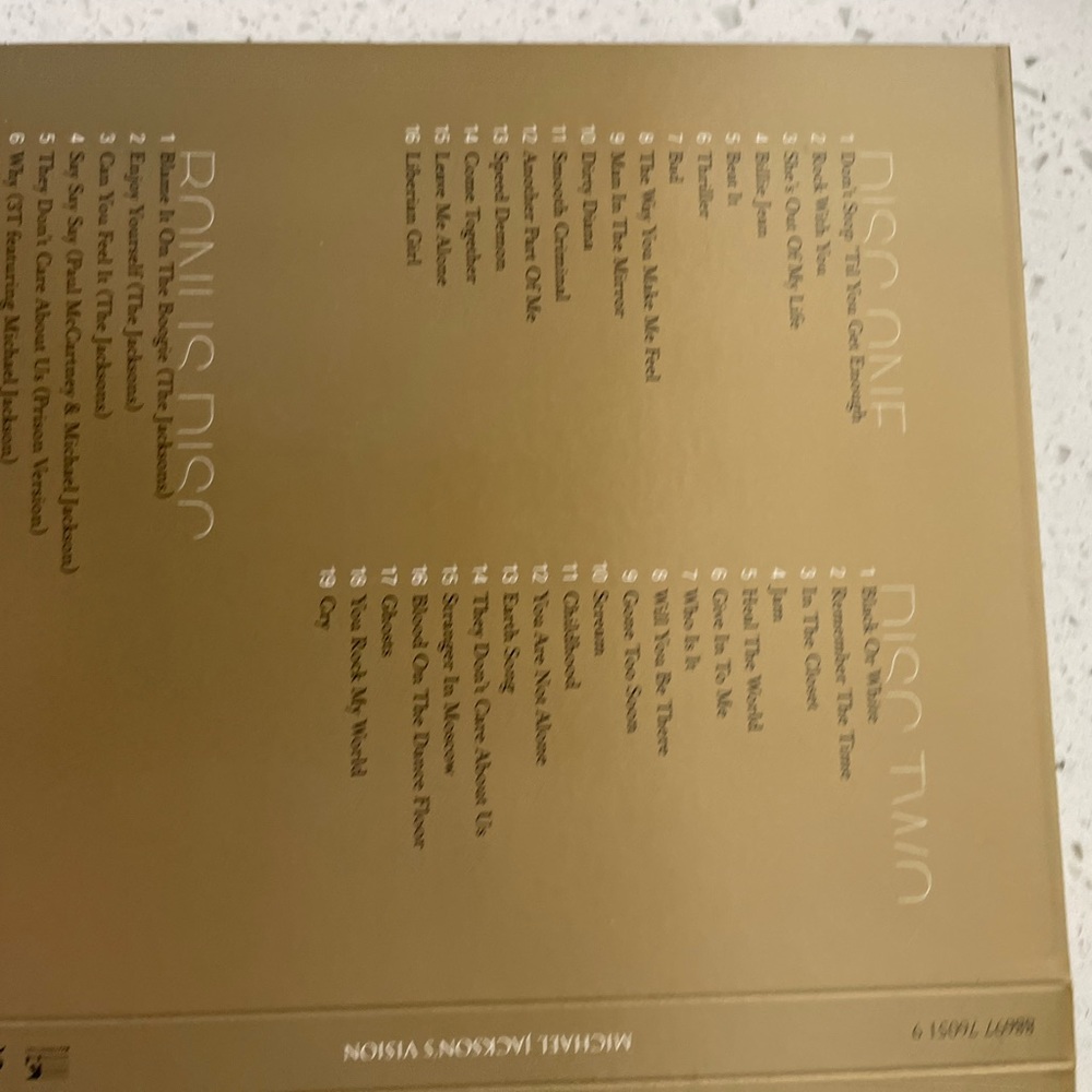 Michael Jacson’s vision 3 disc - Picture 12 of 13